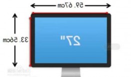 台式电脑显示器怎么看尺寸？台式电脑显示器怎么看尺寸图？
