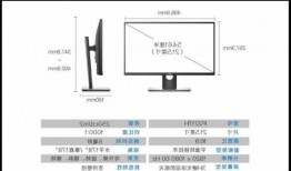 台式电脑显示器长宽尺寸，台式电脑显示器长宽高？