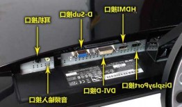 电脑台式显示器接口在哪里？电脑台式显示器接口在哪里插？