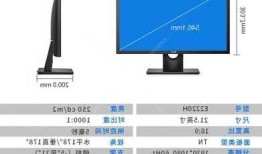 台式办公电脑显示器，一般办公台式机电脑显示器多大尺寸