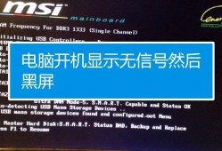 台式电脑开机显示器无服务，台式机开机显示无信号怎么回事？