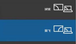 台式电脑两显示器扩展桌面，两个显示器扩展模式怎么决定哪边显示哪个内容！
