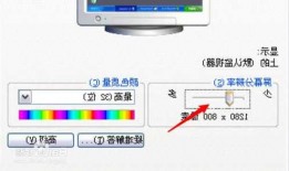 台式电脑换不同尺寸显示器，台式电脑换显示器怎么调节分辨率！