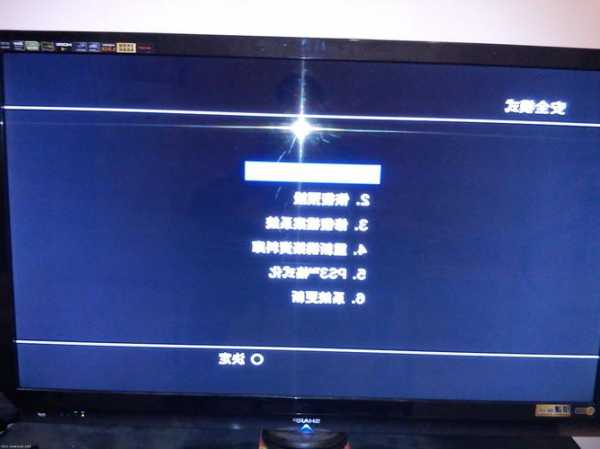 ps3连接台式电脑显示器，ps3连接显示器黑屏解决？