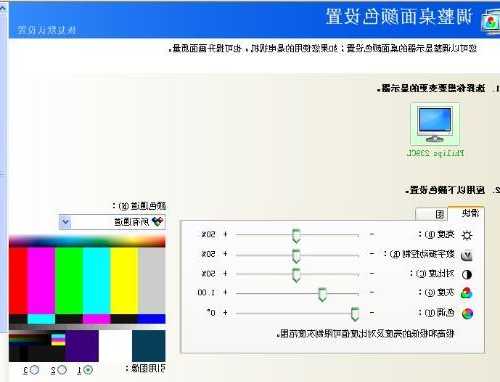 关于电脑和台式显示器色差的信息