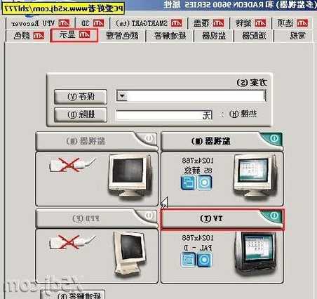 包含台式电脑显示器连接电视方法的词条