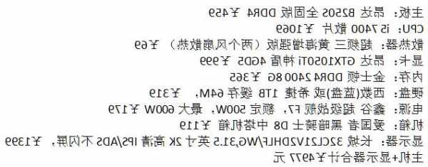 电脑什么配置好台式显示器的简单介绍