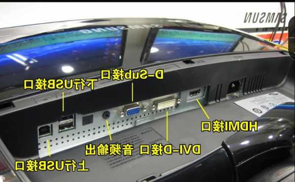 台式电脑显示器有线接口，台式电脑接显示屏的接口？