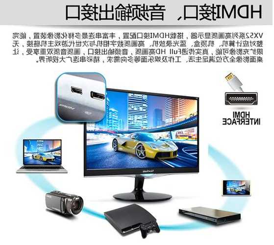 台式电脑显示器能接hdmi，台式电脑显示器能接DVD吗！