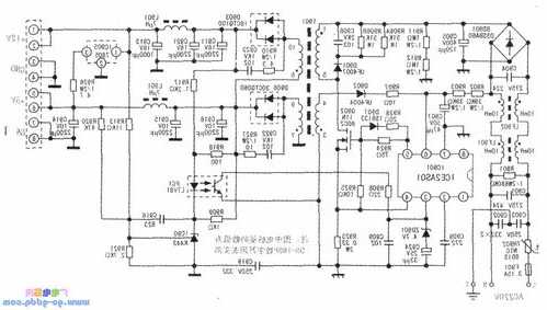 台式电脑显示器开关电源电路图，台式电脑显示器开关电源电路图详解