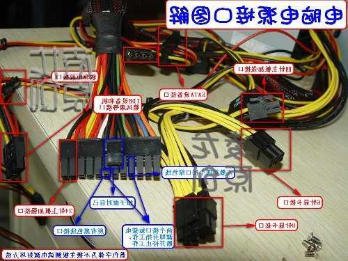 海尔台式电脑显示器电源线，电脑显示屏电源线接法图解？