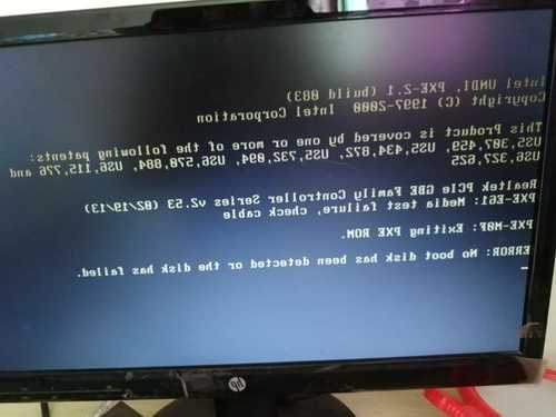 hp台式电脑显示器无信号怎么办，惠普台式电脑显示屏黑屏怎么回事！