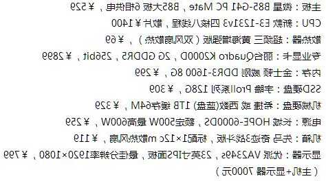 台式电脑作图时挑显示器吗，台式电脑作图用什么配置